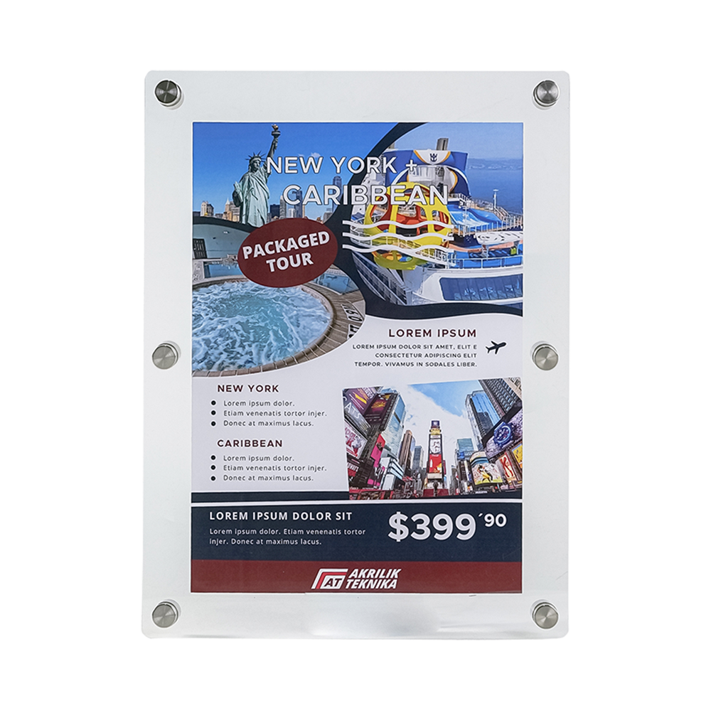 FRAME AKRILIK DINDING (A1)
